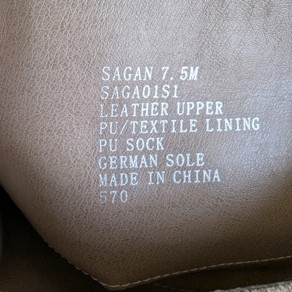 Steve Madden Sagan Suede Tall Knee Boots Tan sz 7.5 - Picture 8 of 9